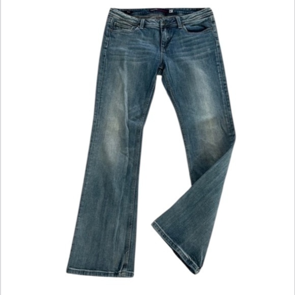 Vigoss boot cut jeans size 30 bling pockets